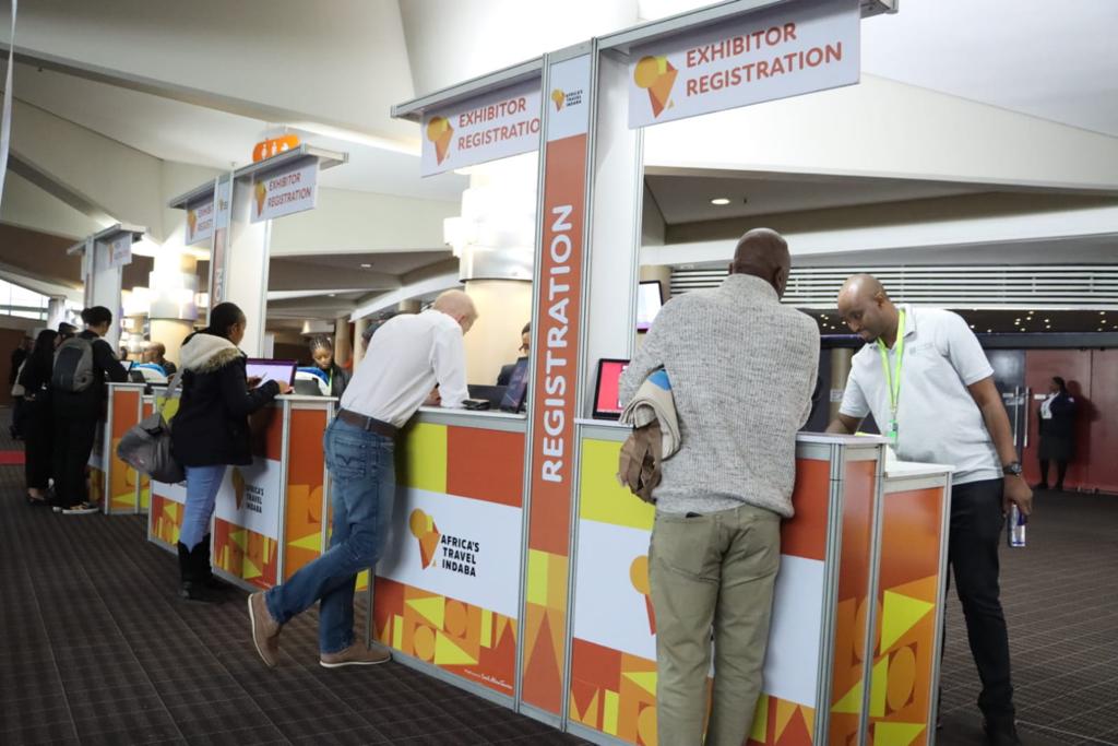 Indaba Delegates Registering